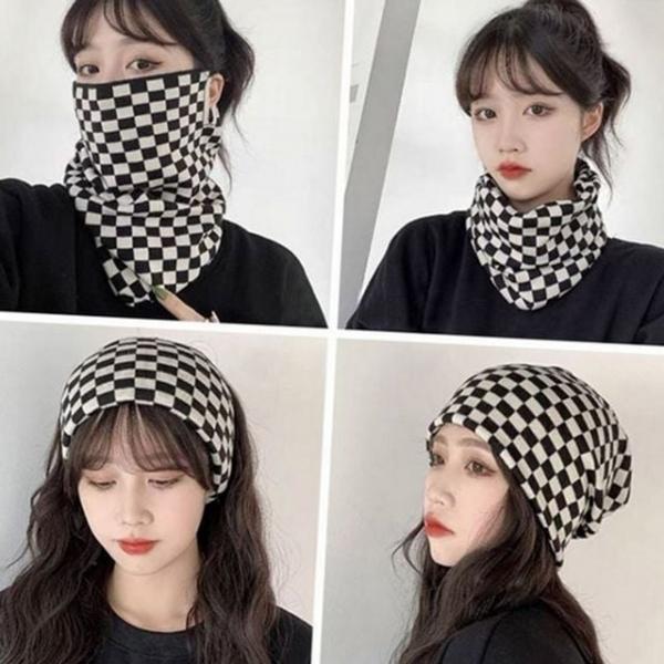 방한 페이스 니트 멀티 겨울용 헤어밴드 겨울 마스크