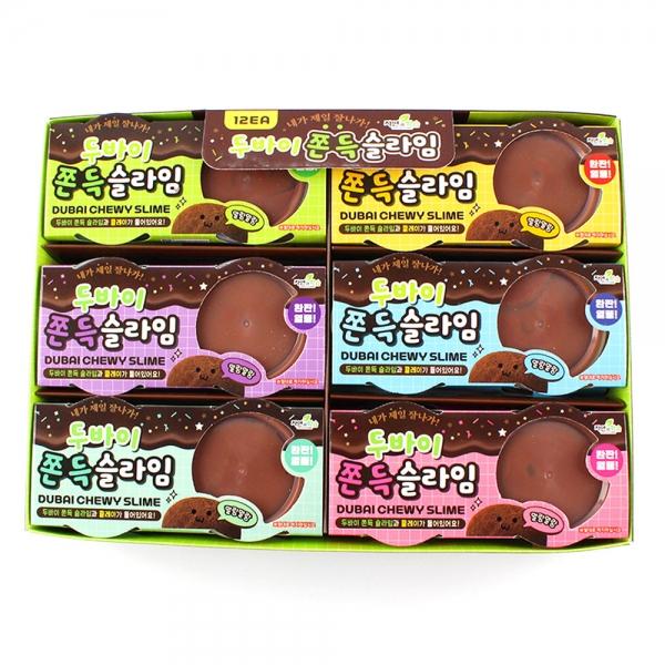 334A] 1500 두바이 쫀득 슬라임 (12개세트)