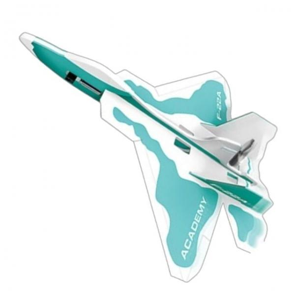 콘덴서 비행기 시리즈 F-22A 1P 공작 교재 조립 키트 과학 완구 창의력