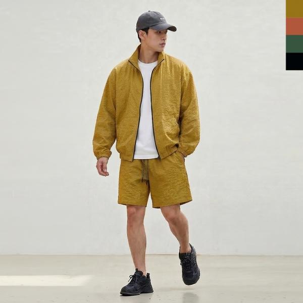 GSS 1021M 남자 시어서커 쿨 썸머 바람막이 자켓 점퍼