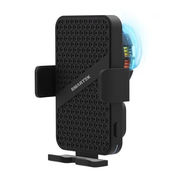 스마텍 쿨링팬 15W 고속 무선 충전 차량용 거치대 ST-CD1300