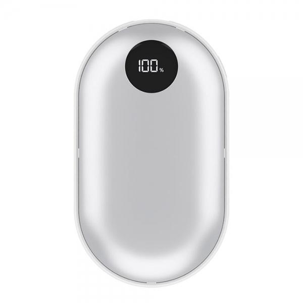 GPOP 손난로보조배터리 베스타 5000mAh 보조배터리 겸용 LCD 손난로 (CW-W5000A)