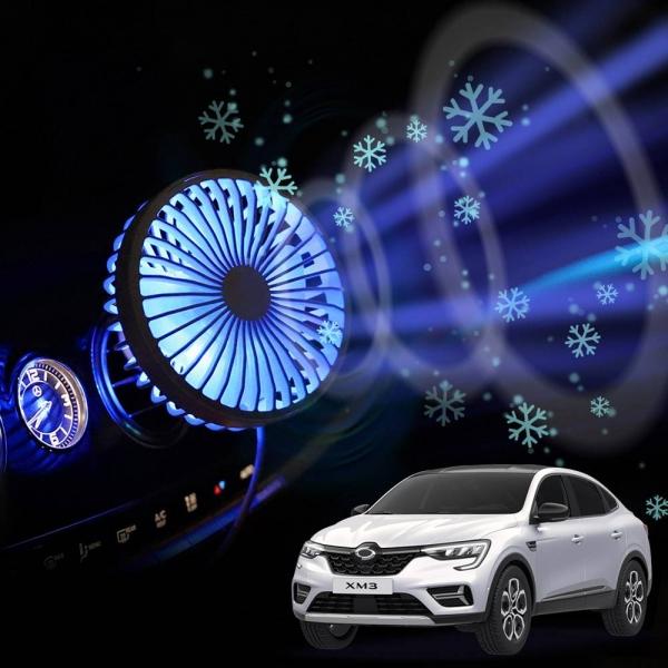 XM3 송풍구헤드 LED USB선풍기 시즌3