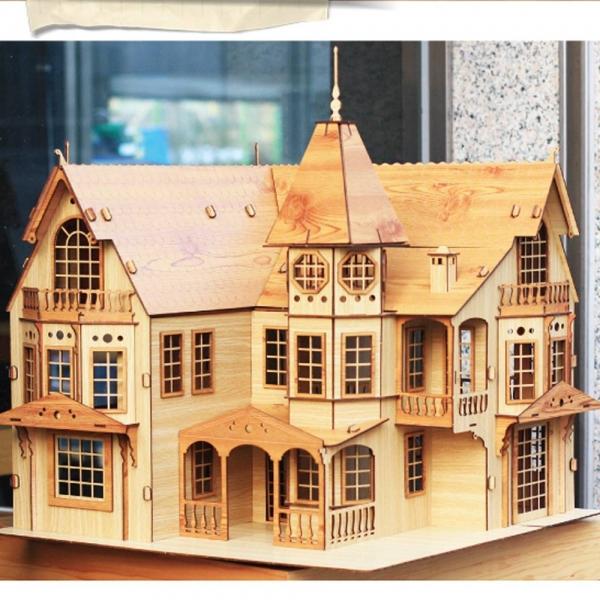 판타지맨션빅사이즈 3D 나무모형 만들기 DIY조립