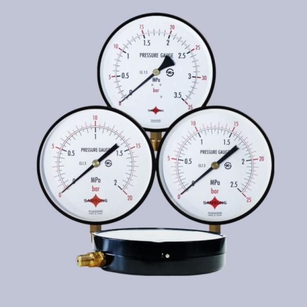 NEW A타입형 200파이 PT3/8 일반압력계 압력측정 보일러 스팀용