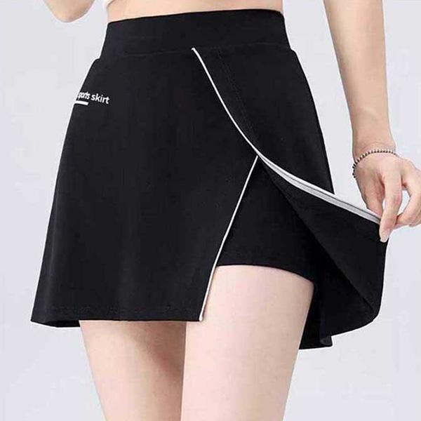 스포츠 사이드 트임 트레이닝 치마 레깅스 TDR-0102