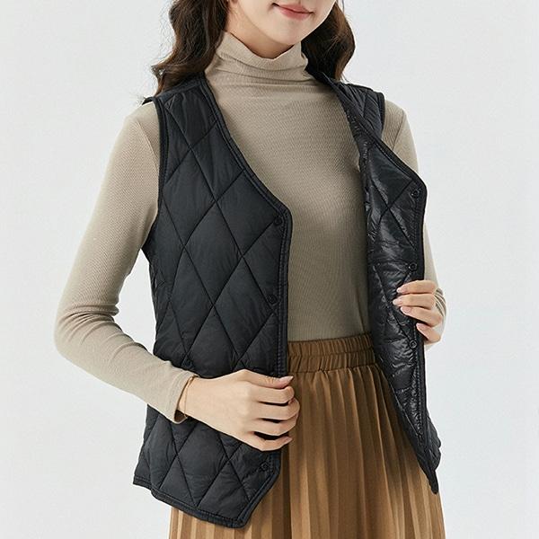[DD391] WS-JP23 / 엘레강스 퀼팅 조끼