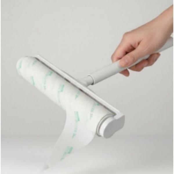 대형 먼지 돌돌이 24cm 2롤 청소 사선 커팅