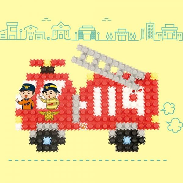 6000 유니블럭 소방차