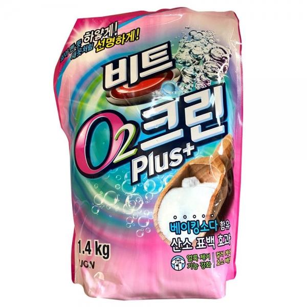비트 O2 크린 플러스 베이킹소다 세탁 표백제 얼룩제거 1.4kg