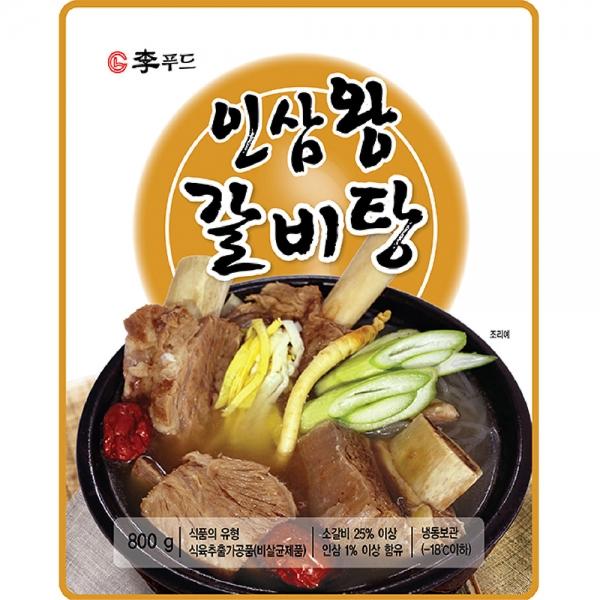 (이푸드)인삼왕갈비탕 800g X 20