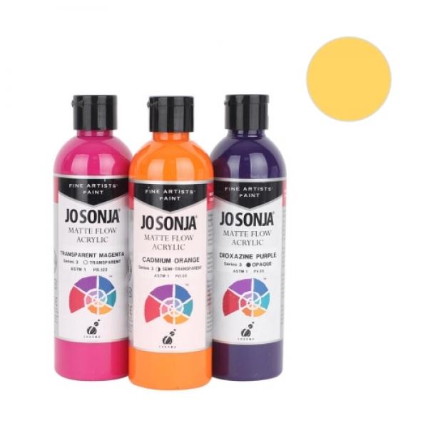 조선자 아크릴 물감 250ml 135 S1 티너스 옐로우
