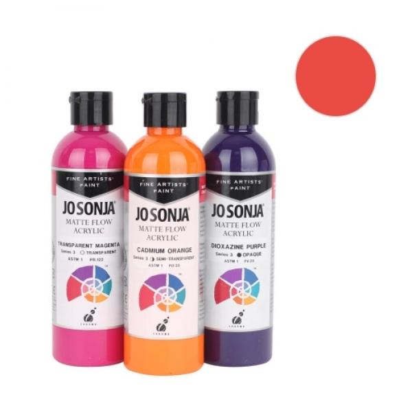 조선자 아크릴 물감 250ml 118 S1 네프틀 레드 라이트