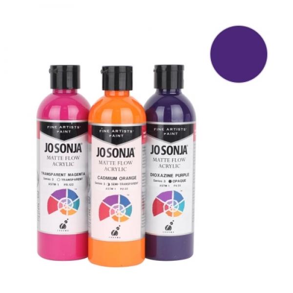 조선자 아크릴 물감 250ml 606 S3 디옥스 퍼플