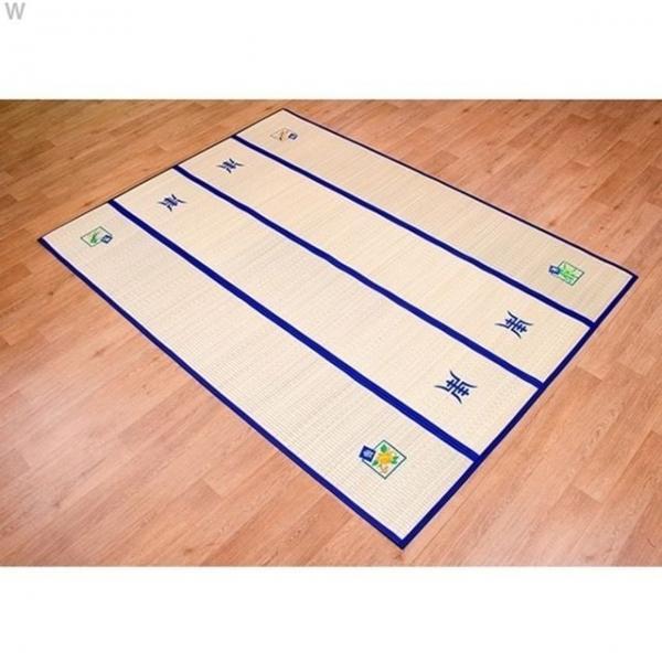 왕골 접이식 돗자리 4단 160x220cm