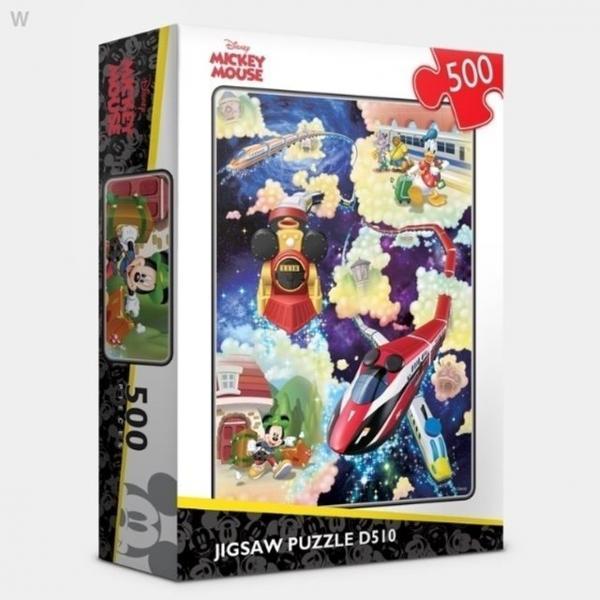 퍼즐라이프 500P 미키마우스 꿈의 기찻길 D510