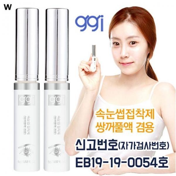 끼 속눈썹 접I착제 겸용 쌍꺼풀액 2개