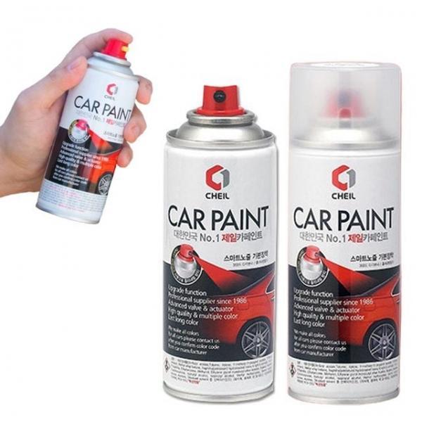 카페인트 스프레이 올뉴모닝TA IM 티타늄실버 락카