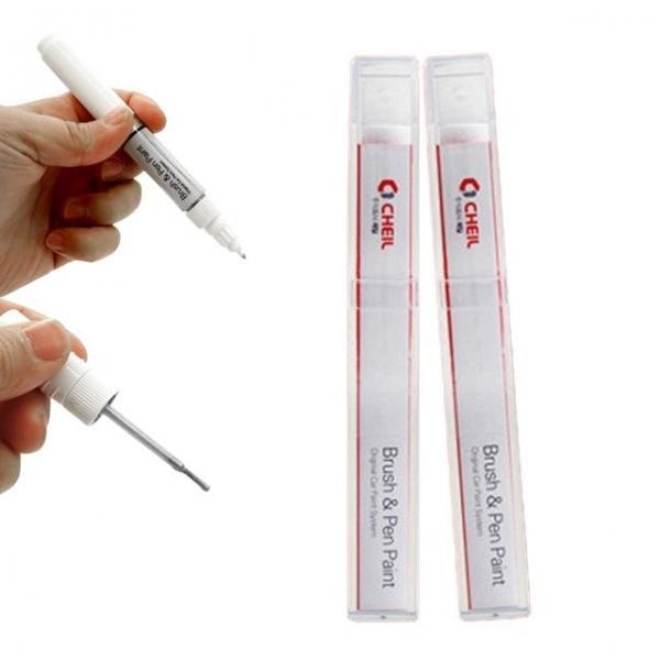 붓펜 아이오닉 T8S 플래티넘실버 카페인트 붓페인트