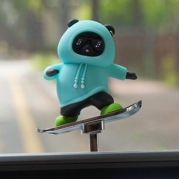 차량 악세사리 인형 장식품 보드곰 C101네비형 블루