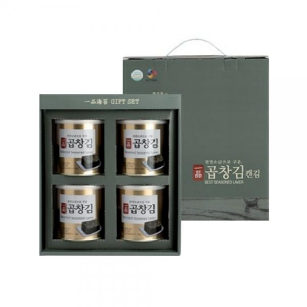 일품 곱창김 30g 4캔 김선물세트 추석선물세트 명절 안주 간편반찬