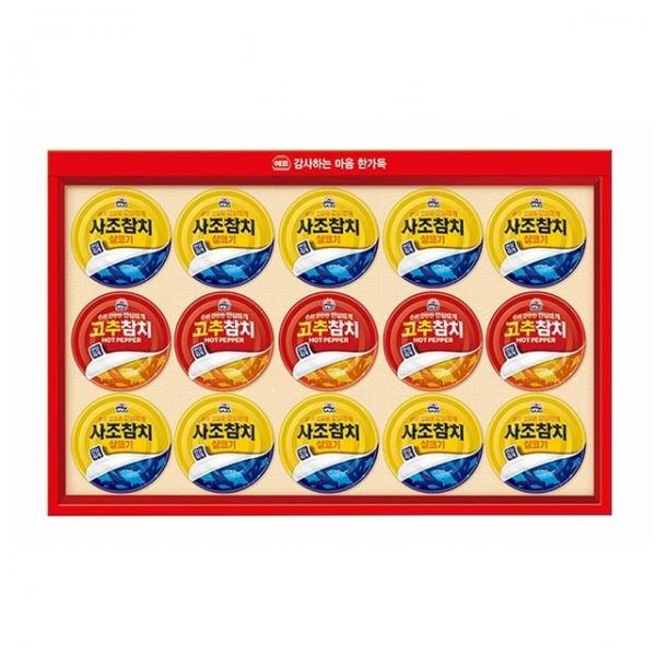 사조 참치선물세트 4호 참치통조림 기업명절선물 회사명절선물 명절선물베스트 참치세트