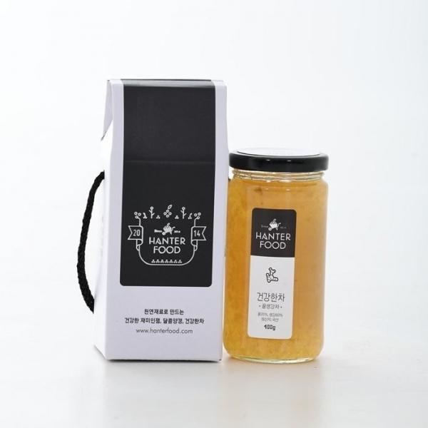 국내산 수제 꿀생강차 즙 400g 건강차 선생님선물