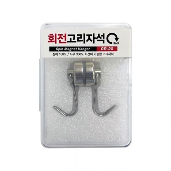 회전 고리 자석 후크 걸이 자석 홀더 20mm 하중 12kg