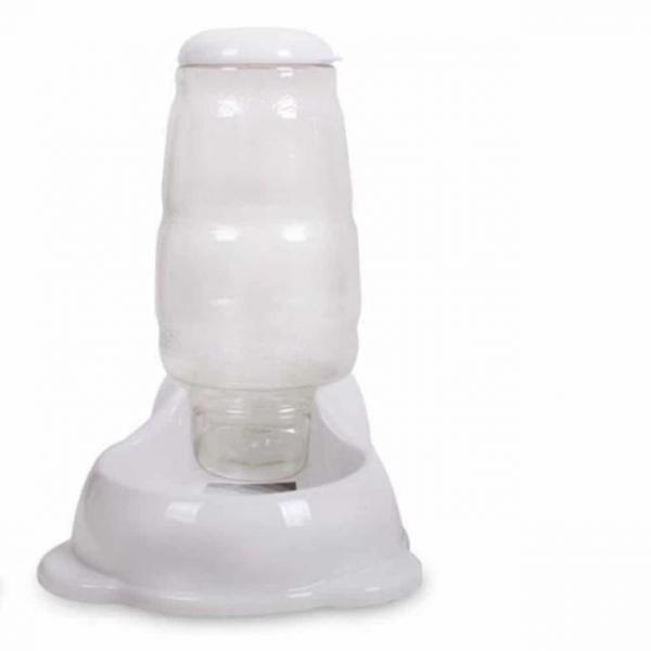 강아지 급식기 (화이트) 강아지자동급수 애견물병 애견정수기