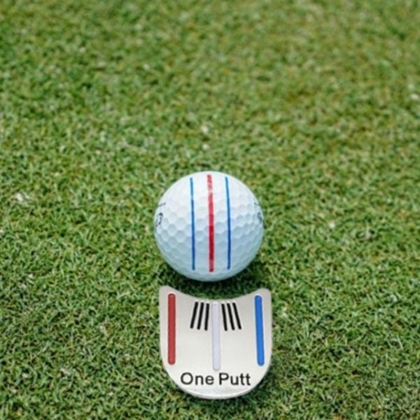 one putt 트리플트랙 볼마커 라인볼마커