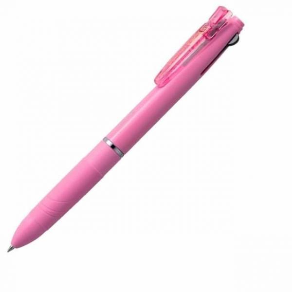2색 멀티펜 0.5 (라이트핑크) 공부펜 오피스볼펜 볼펜클립