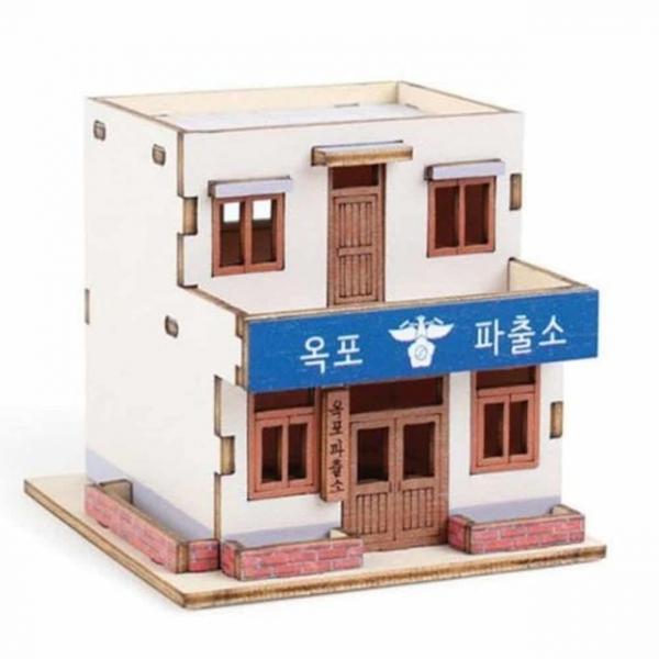 옥포 파출소 만들기 우드DIY 건축만들기 취미DIY키트