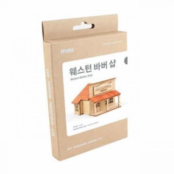 DIY 바버샵 만들기 취미DIY키트 나무조립키트 조립DIY