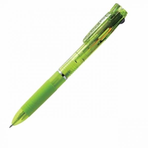 2색 멀티펜 0.7 (라이트그린) 검정볼펜 초등샤프 볼펜샤프