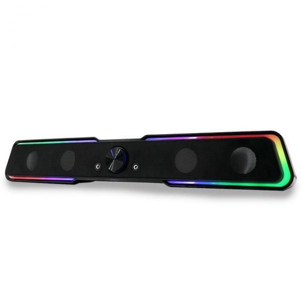 유니콘 SB-M9 2세대 레인보우 RGB LED 게이밍 USB 2