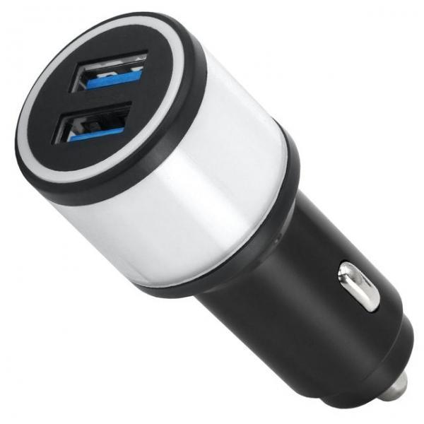 차량용 무드등 충전기 시거잭 AP19 컬러 USB+USB