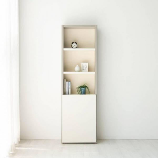 5단 도어 수납 책장 600 3colors