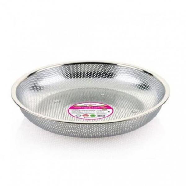퀸센스 채반 바구니 과일 채소 소쿠리 펀칭볼 31CM