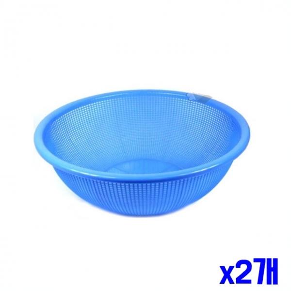 소쿠리 채반 바구니 3.5x21.8cm x2개 물빠짐 체망