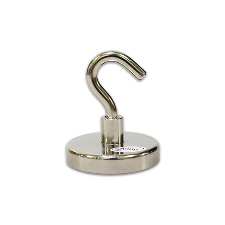 강력 자석후크 걸이 특대-T/42mm/자석행거/고리/현관문/마스크/열쇠걸이/마그네틱/소품걸이/자석홀더