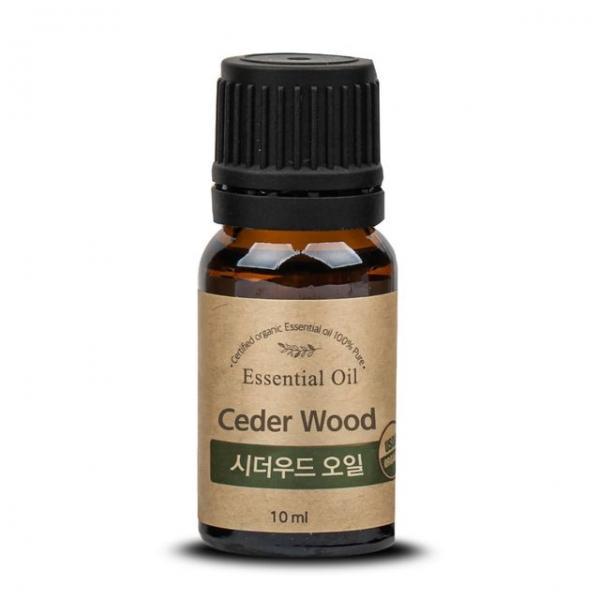 퓨어스 유기농 시더우드 에센셜오일 10ml