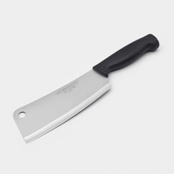 키친플라워 식칼 주방칼 사각칼 식도 중식도 17.5cm