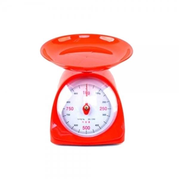 아날로그 주방용 저울 1kg 레드 제과저울 주방저울