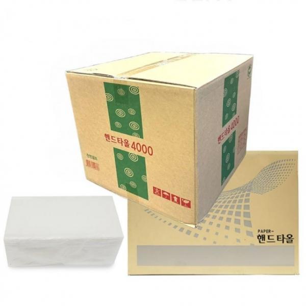 업소 식당 병원 화장실 휴지 핸드타올 4000매