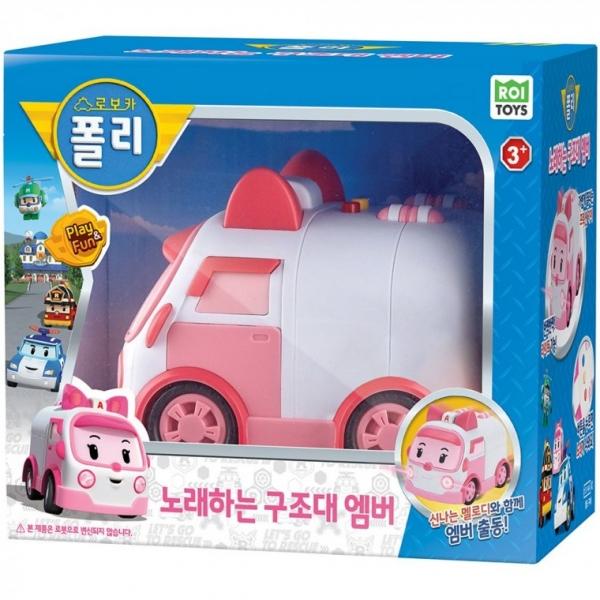 로보카폴리 엠버 노래하는 구조대 엠버 장난감 선물