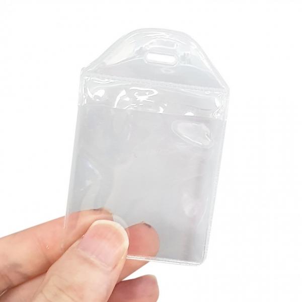투명 PVC 케이스 악세사리 포장 보관 백 6x5cm 100P RD-11917