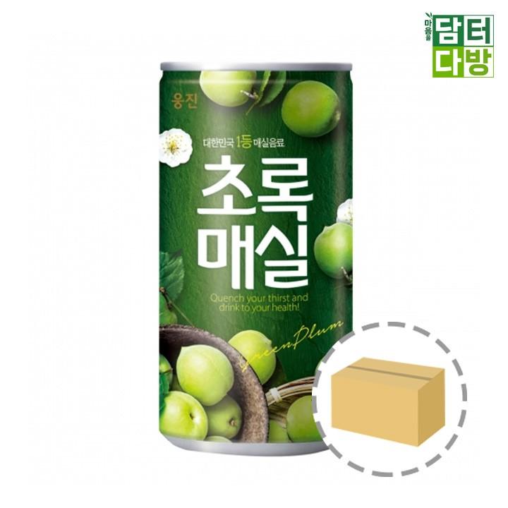 웅진 초록매실 180ml (30캔)