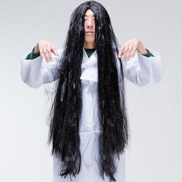 파티 귀신가발 대 대머리 연극 공연 파티소품 할로윈