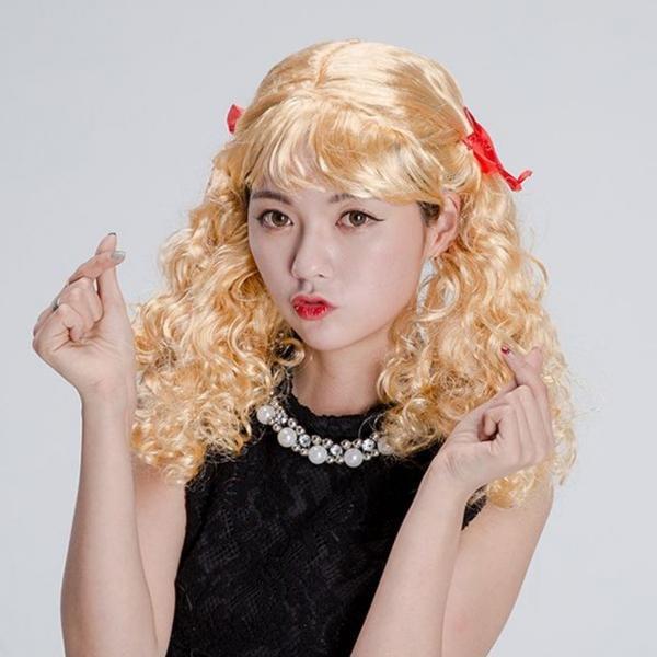 이라이자 가발 파티소품 이벤트 생일파티 공연