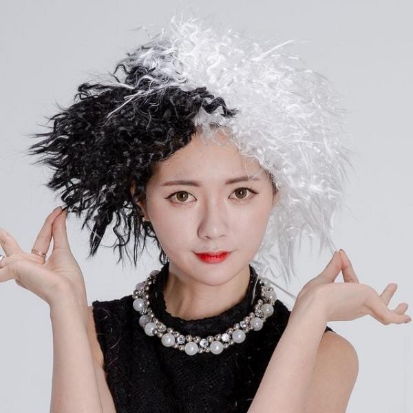 야누스 가발 파티가발 이벤트 공연 행사 분장